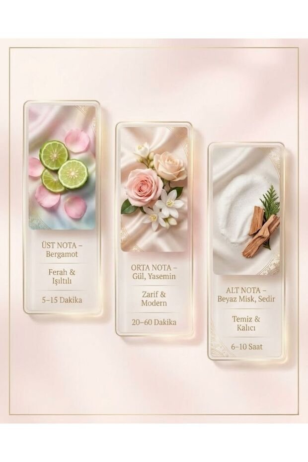 Rode (K15) Kadın Parfümü 50 ml | Kalıcı Çiçeksi – Temiz – Meyvemsi Eau de Parfum